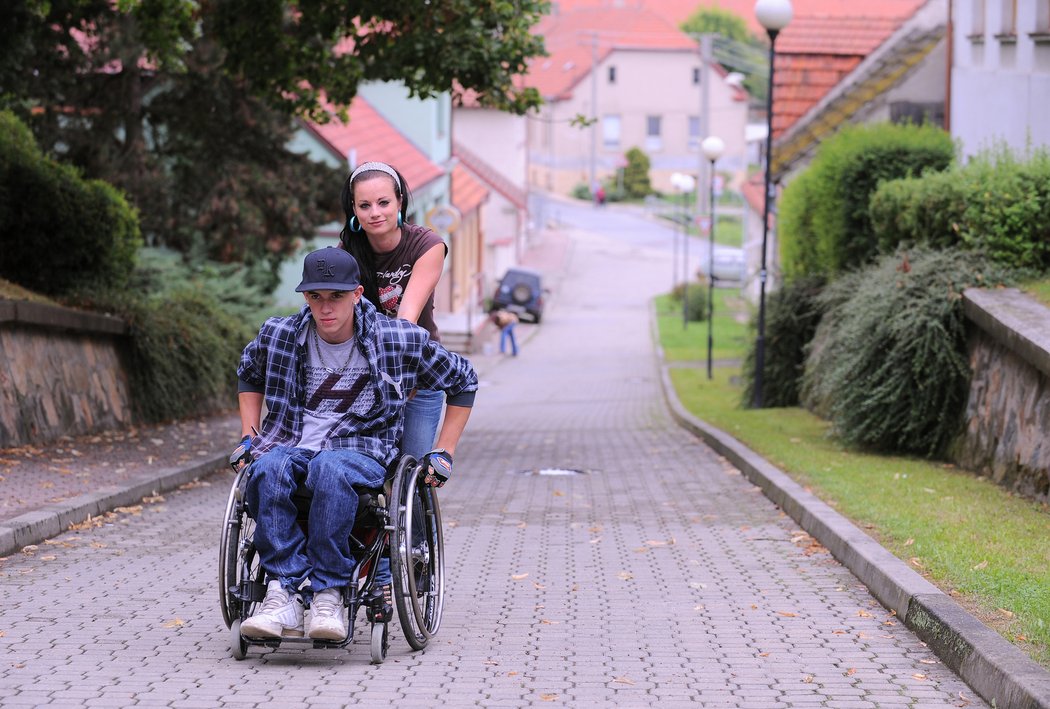 Lukáš Šembera s přítelkyní