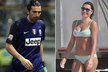 Gianluigi Buffon mokne při fotbale, ale Alena Šeredová si užívá sluníčka na pláži...
