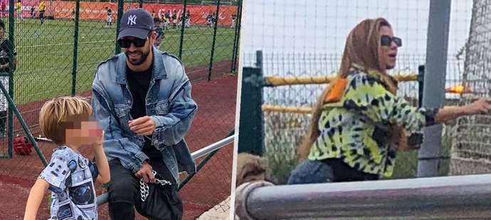 Shakira a Piqué opět navštívili baseballový turnaj svého syna Milana. Tentokrát vyměnili Hlubokou nad Vltavou za Barcelonu. Několikametrový odstup od toho druhého ale zůstává