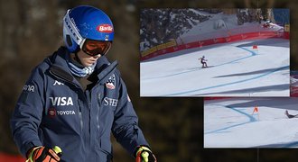 Nemocná Ledecká nejela. Shiffrinová děsivě upadla, problémy měly i další