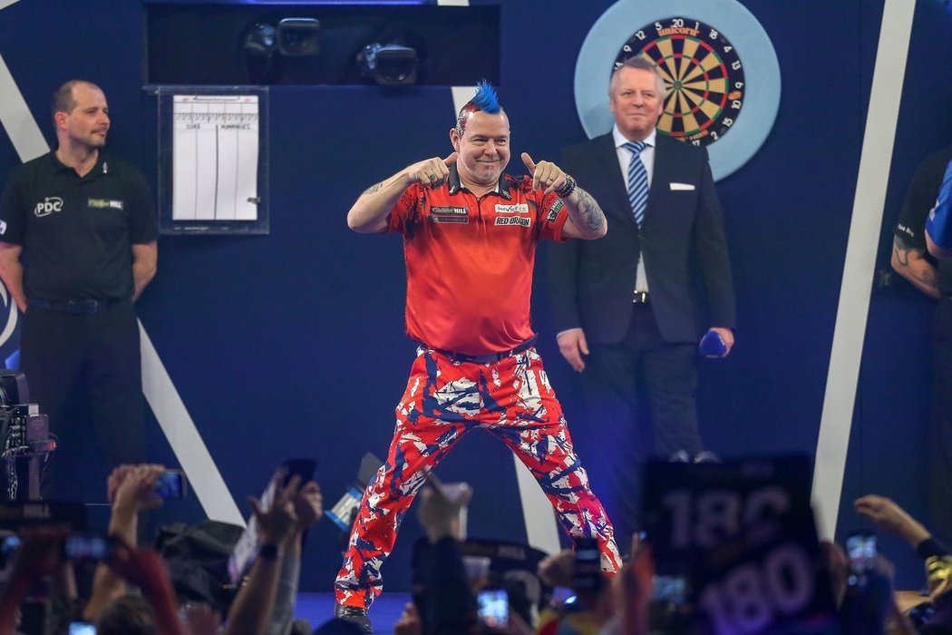 Peter Wright patří mezi nejoblíbenější šipkaře na světě 