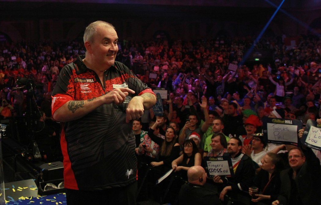 Phil &#34;The Power&#34; Taylor po svém posledním profesionálním zápase