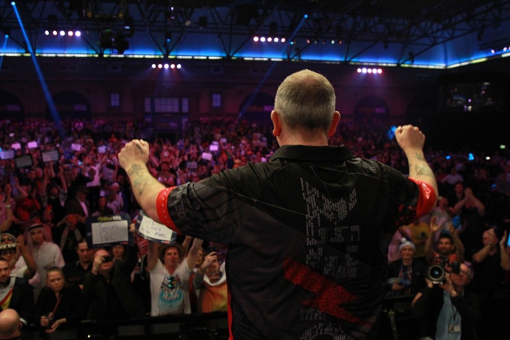 Phil &#34;The Power&#34; Taylor po svém posledním profesionálním zápase