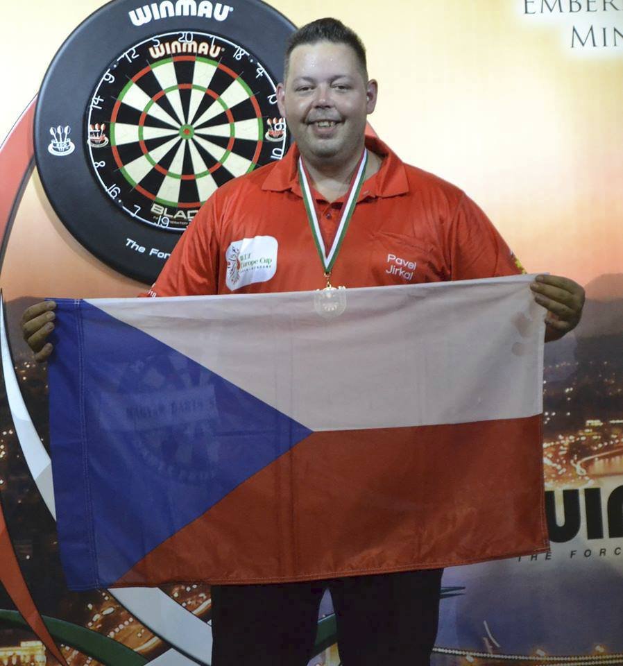 Pavel Jirkal se na úvod Prague Darts Masters střetne se světovou jedničkou Michaelem van Gerwenem