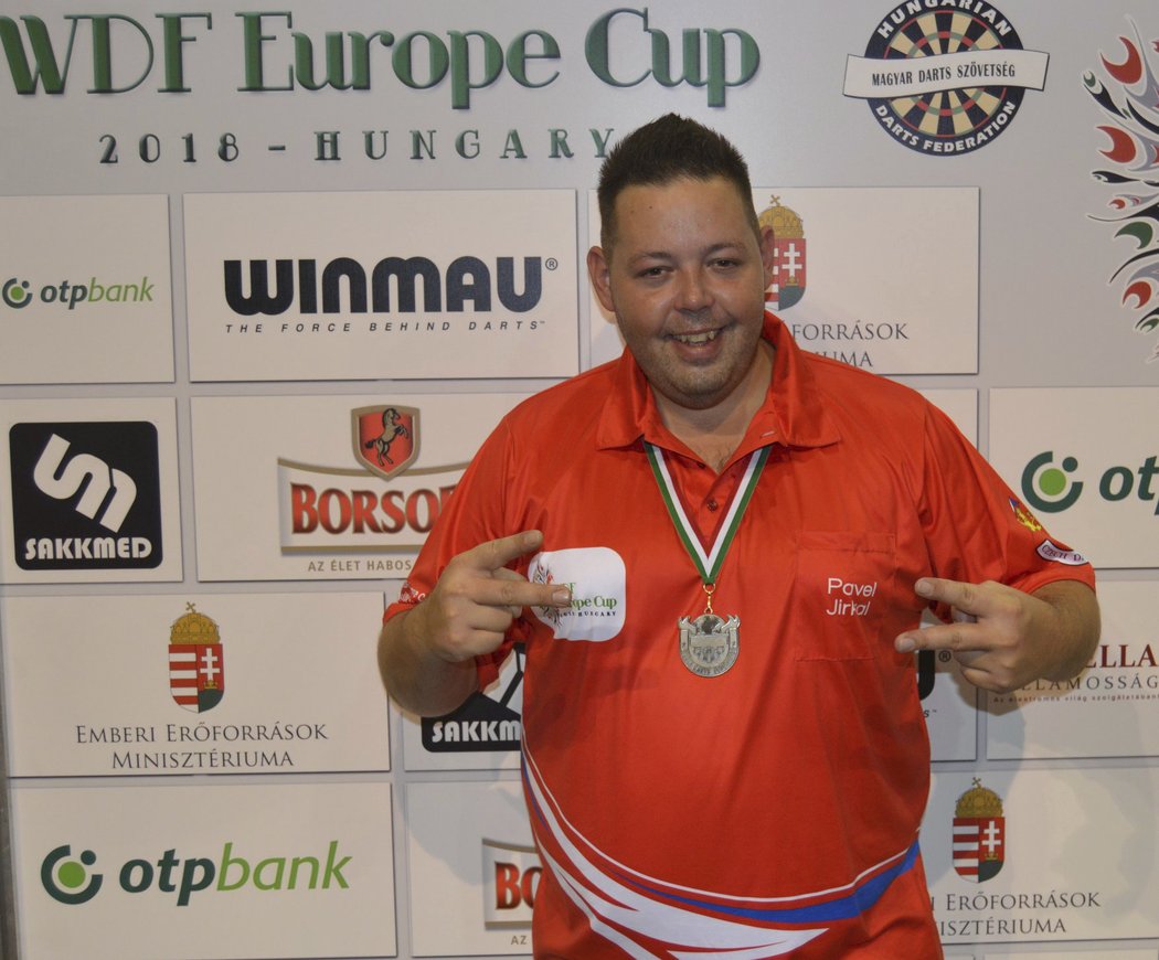 Pavel Jirkal se na úvod Prague Darts Masters střetne se světovou jedničkou Michaelem van Gerwenem