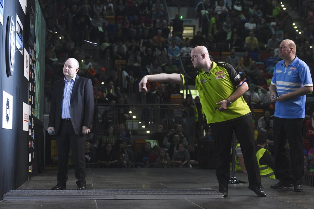 Michael van Gerwen se stal vítězem Rebel Prague Darts Masters - Winter Classic