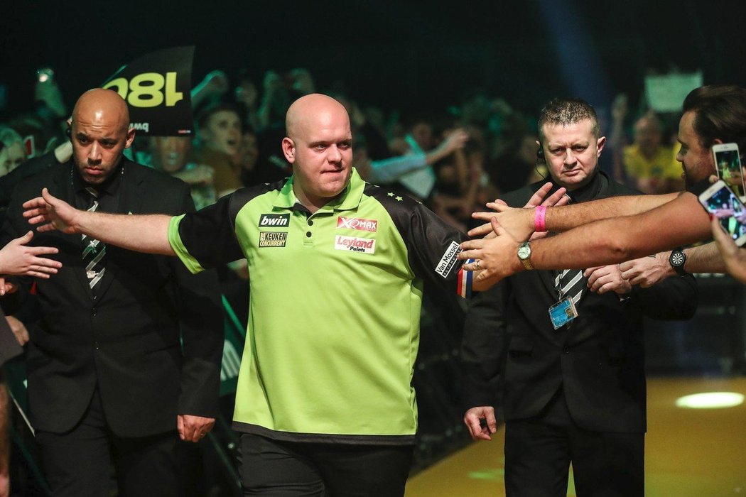 Šipkařská světová jednička Michael van Gerwen se představí v Praze na exhibičním turnaji Prague Darts Masters - Winter Classic