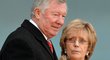 Věhlasný kouč Sir Alex Ferguson se navždy rozloučil se svou zesnulou láskou Cathy
