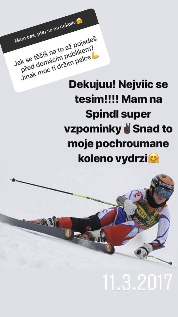 Kateřina Pauláthová ukazovala fanouškům svůj den na instagramu iSportu