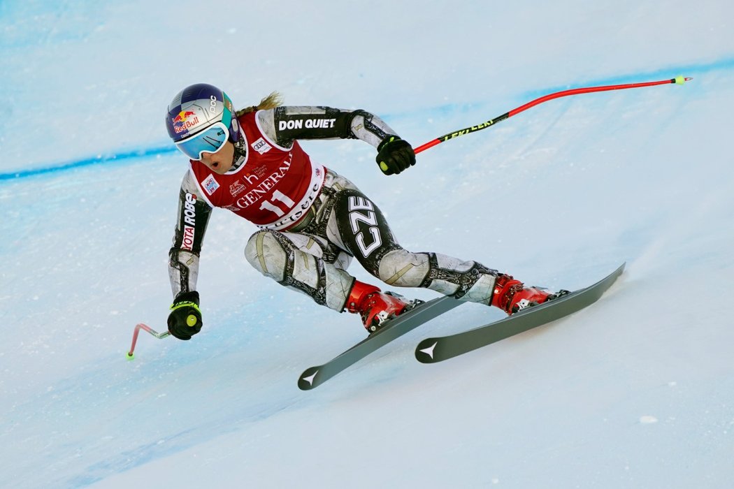 Dvojnásobná olympijská vítězka Ester Ledecká