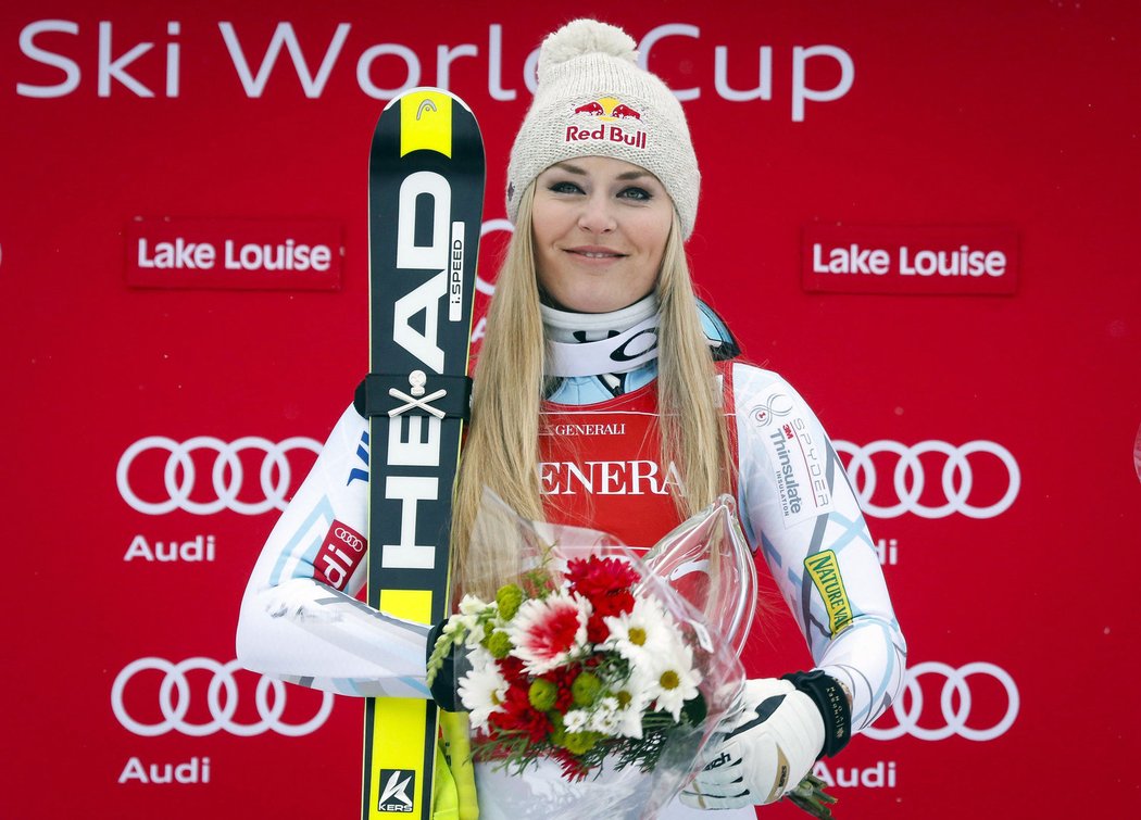 Lindsey Vonnová kralovala v kanadském Lake Louise