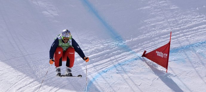 Skikrosař Tomáš Kraus na olympijských hrách v Soči