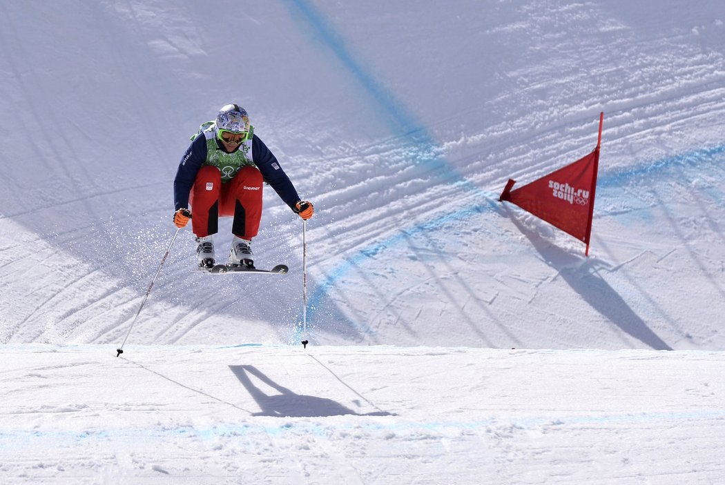 Skikrosař Tomáš Kraus na olympijských hrách v Soči