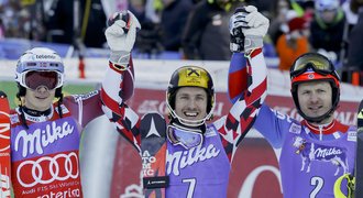 Hirscher opět vede Světový pohár, Krýzl slalom nedokončil