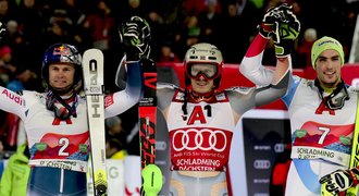 Kristoffersen vyrovnal rekord. Slalom ve Schladmingu ovládl počtvrté