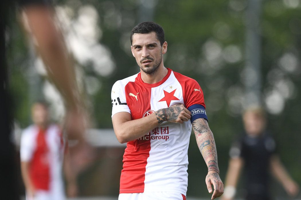 Stanciu proti Žižkovu nastoupil za Slavii vůbec poprvé