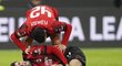 Fotbalisté Slavie sice v prvním vzájemném utkání proti AC Milán padli, ale v odvetě mohou slavného soupeře ještě pořádně potrápit