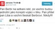 Jaroslav Tvrdík se na twitteru opřel do Berbra