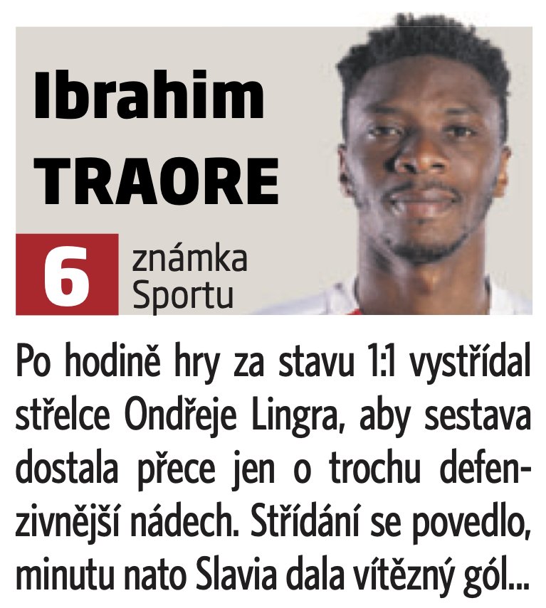 Ibrahim Traoré v odvetě s francouzským Nice