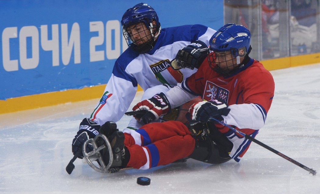 Čeští sledge hokejisté se chystají na paralympijské hry