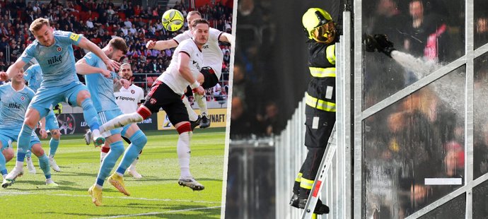 Někteří příznivci Slovanu Bratislava po finále Slovenského poháru zbili hasiče, kteří hasili zapálené choreo