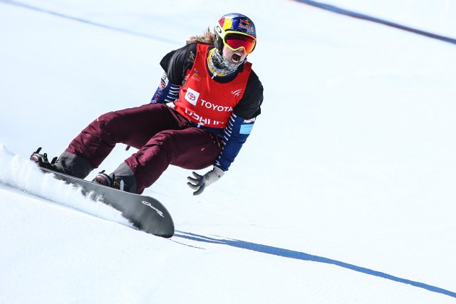 Česká snowboardistka Eva Samková