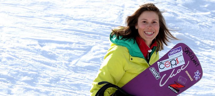 Půvabná česká snowboardistka Eva Samková