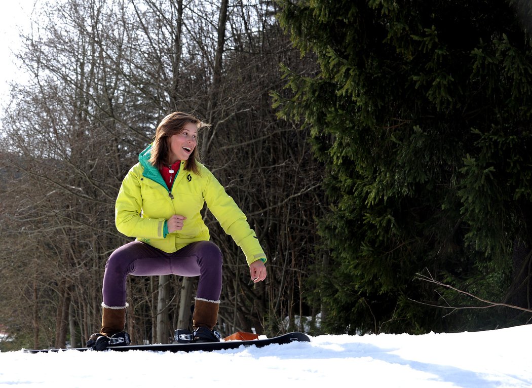 Eva Samková má kariéru před sebou