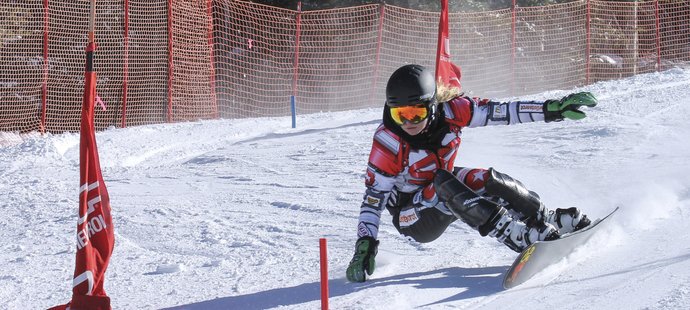 Česká snowboardistka Ester Ledecká