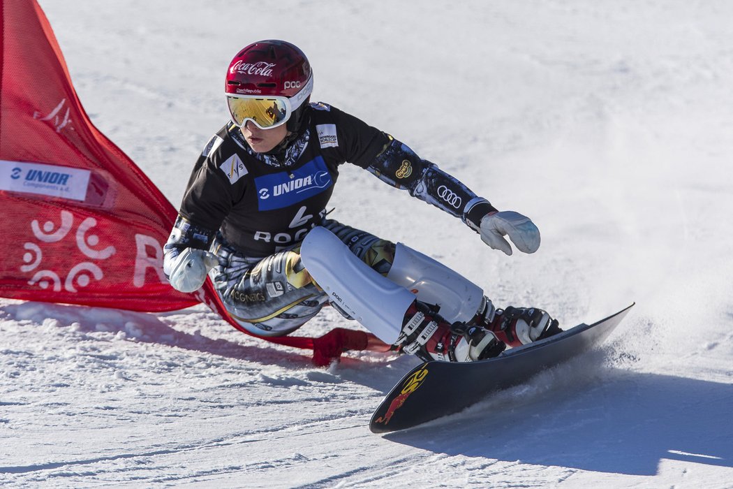 Česká snowboardistka Ester Ledecká 