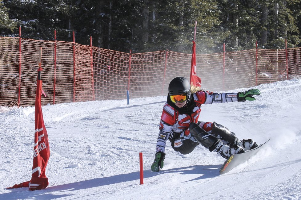 Česká snowboardistka Ester Ledecká