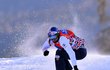 2015. Eva Samková při závodech na MS v akrobatickém lyžování a snowboardingu v rakouském Kreischbergu.