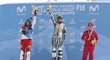 Ester Ledecká se raduje z titulu mistryně světa v obřím slalomu