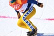 Eva Samková dojela při obhajobě olympijského zlata ve snowboardcrossu třetí a získala třetí českou medaili v Pchjongčchangu.