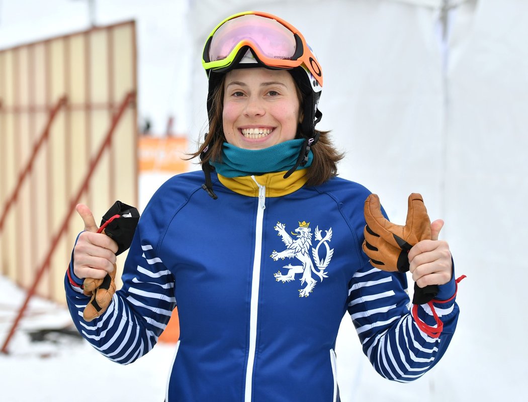 Česká snowboardistka Eva Samková