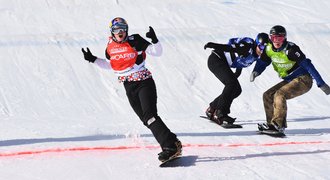 Výborný start! Samková ovládla na MS kvalifikaci snowboardcrossu