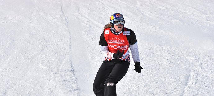 Eva Samková vyhrála ve Feldbergu svůj druhý závod SP v sezoně