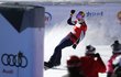 Eva Samková na trati, kde se v únoru pojede olympijský závod Eva Samková na trati, kde se v únoru pojede olympijský závod