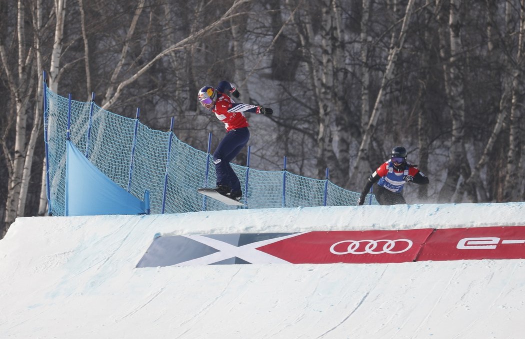 Česká snowboardistka Eva Samková