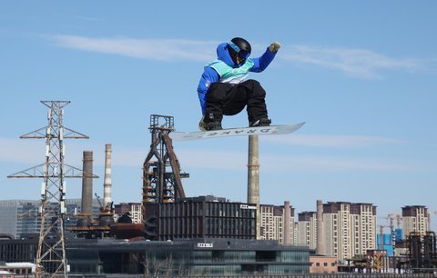 Nezapomenutelný pohled, big air mezi komíny