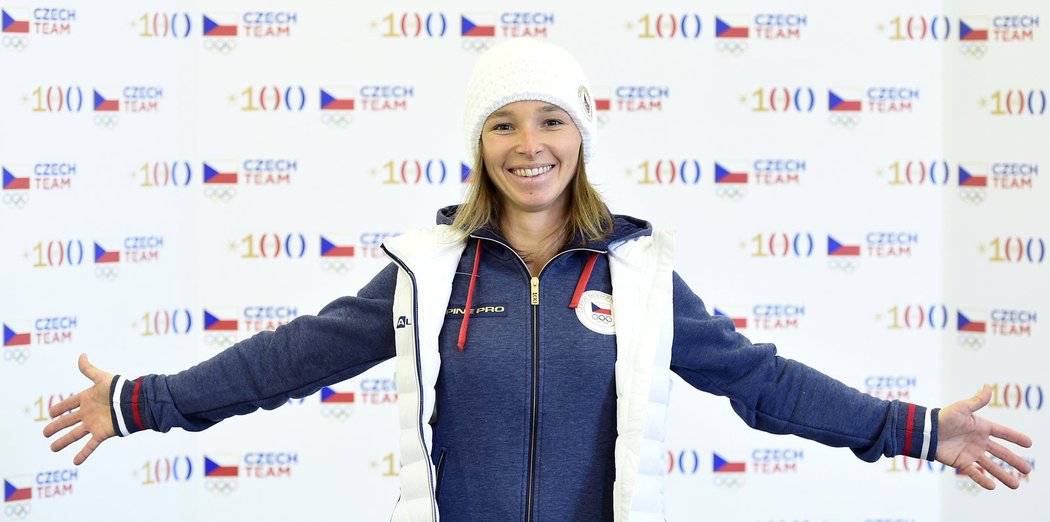 Snowobardistka Šárka Pančochová odletěla na svou třetí olympiádu s dobrou náladou.
