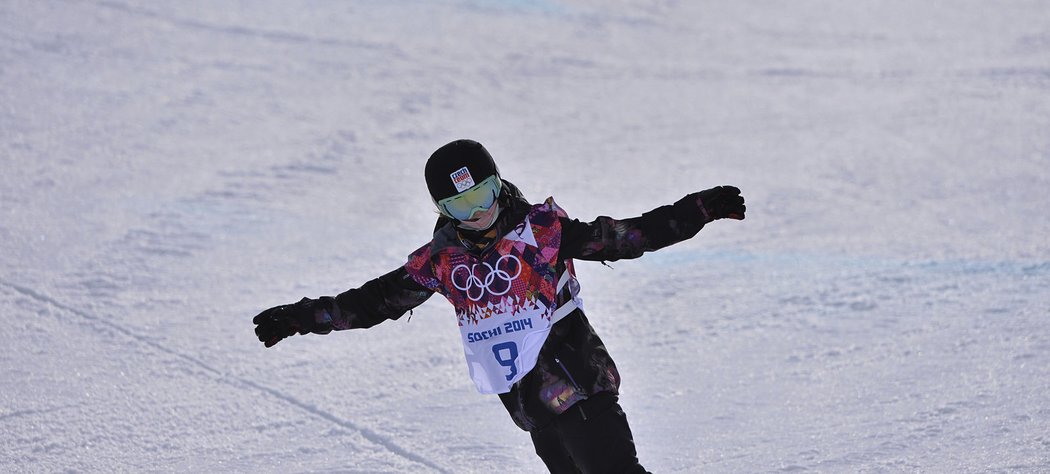 Nevyšlo to. Snowboardistka Šárka Pančochová v semifinále dvakrát upadla a mezi nejlepší nepostoupila