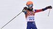 Vanessa Mae se na start obřího slalomu postavila s číslem 87 v barvách Thajska