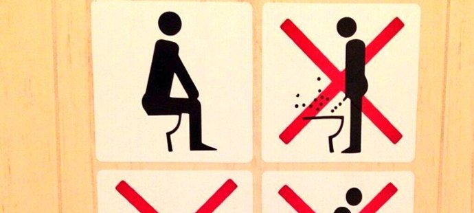 Co všechno nesmíte dělat na záchodě v Soči? Tohle vyfotil kanadský snowboardista