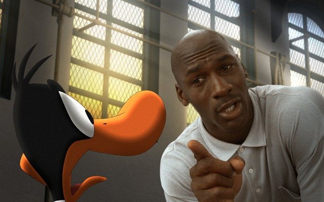 Michael Jordan byl hlavní hvězdou snímku Space Jam