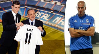 Sto milionů za Balea? Nepochopitelné, diví se legendární Zidane