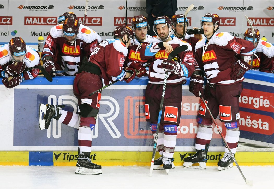 Marek Ďaloga, Michal Řepík, Jan Buchtele po prohře s Kometou