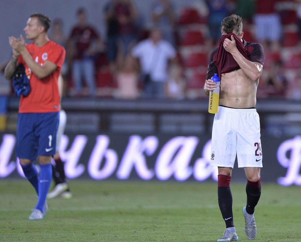 Sparta prohrála s CSKA Moskva 2:3 a do Ligy mistrů se nepodívá