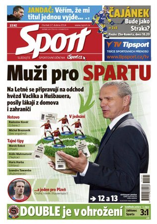 Deník Sport, 17. dubna 2014