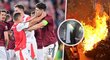 Poslední derby mezi Spartou a Slavií nabídlo hned několik ostudných momentů Poslední derby mezi Spartou a Slavií nabídlo hned několik ostudných momentů
